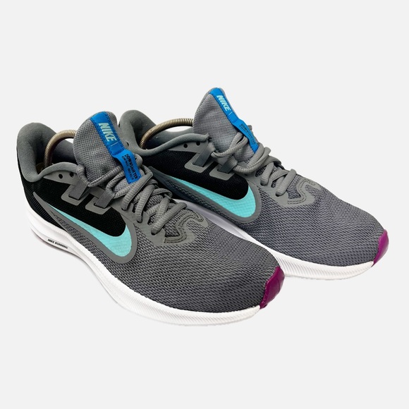 Nike Women's Downshifter Grey/Agua Running Shoes Size CN2155-001